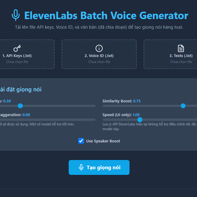  Elevenlabs 10k Credit Hàng Tháng