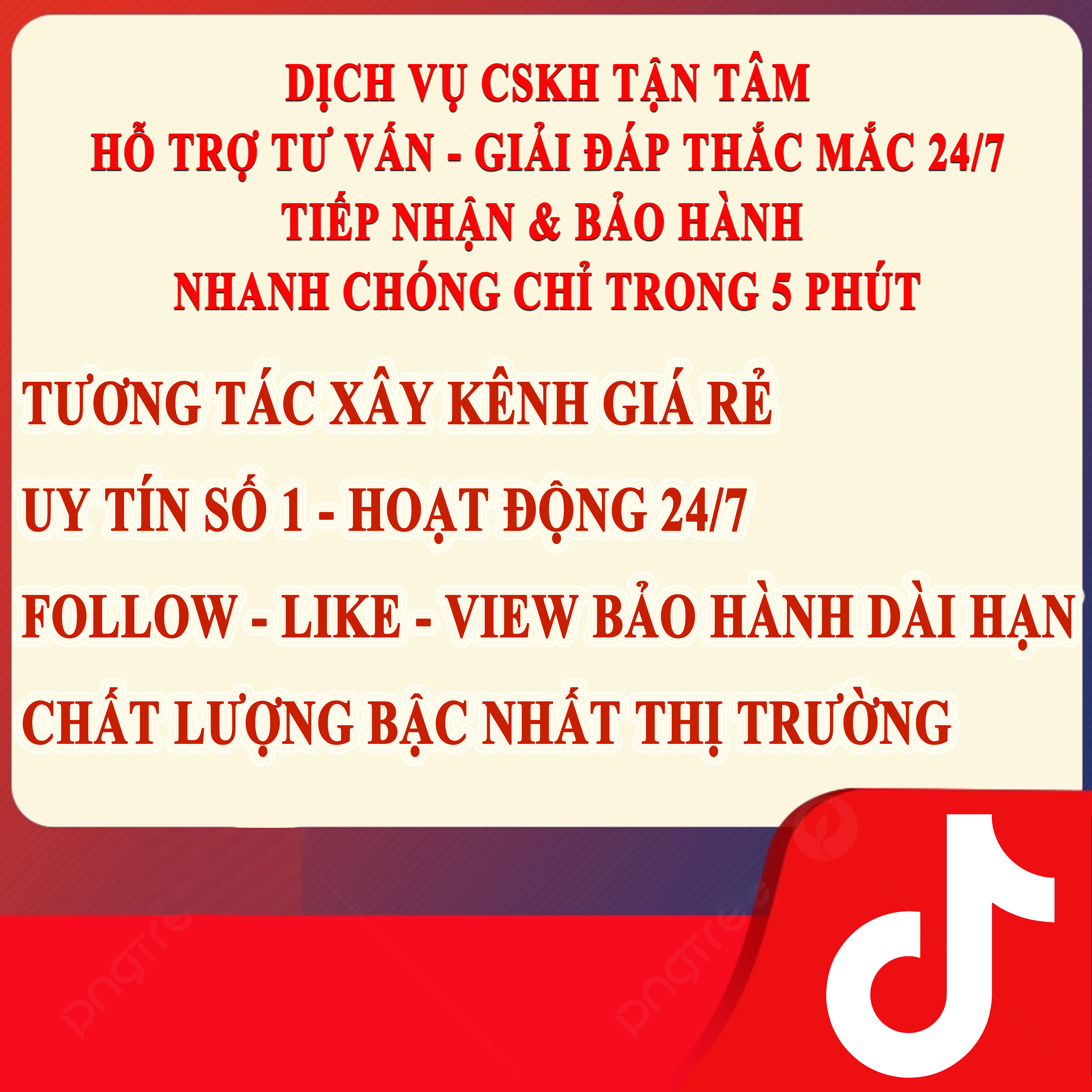 DV TĂNG FOLLOW VIỆT NAM REAL CHUYÊN MỞ GIỎ - XÂY DỰNG UY TÍN / TƯƠNG TÁC CHO KÊNH - GIÁ SIÊU TỐT
