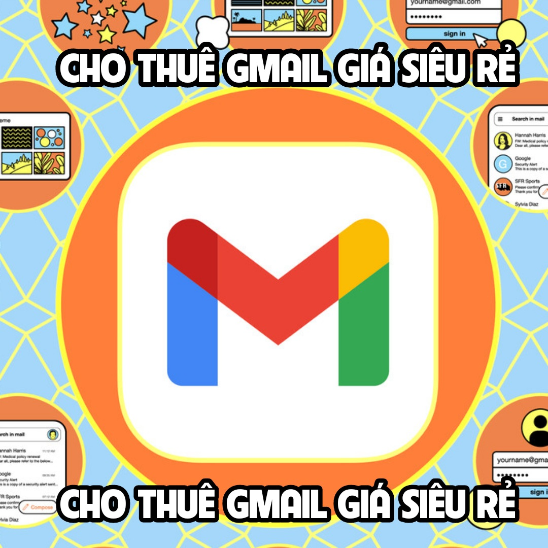 Cho Thuê Gmail Chất Lượng Giá Rẻ Nhất