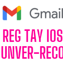 Gmail reg tay IOS new