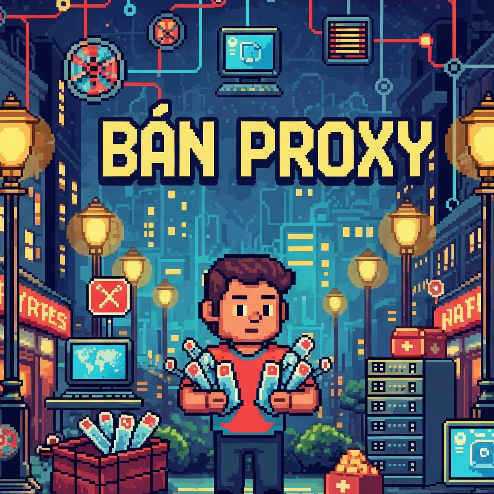 Proxy Việt Nam, Không giới hạn băng thông, private, uy tín 100%, nuôi tele discord fb tw tiktok
