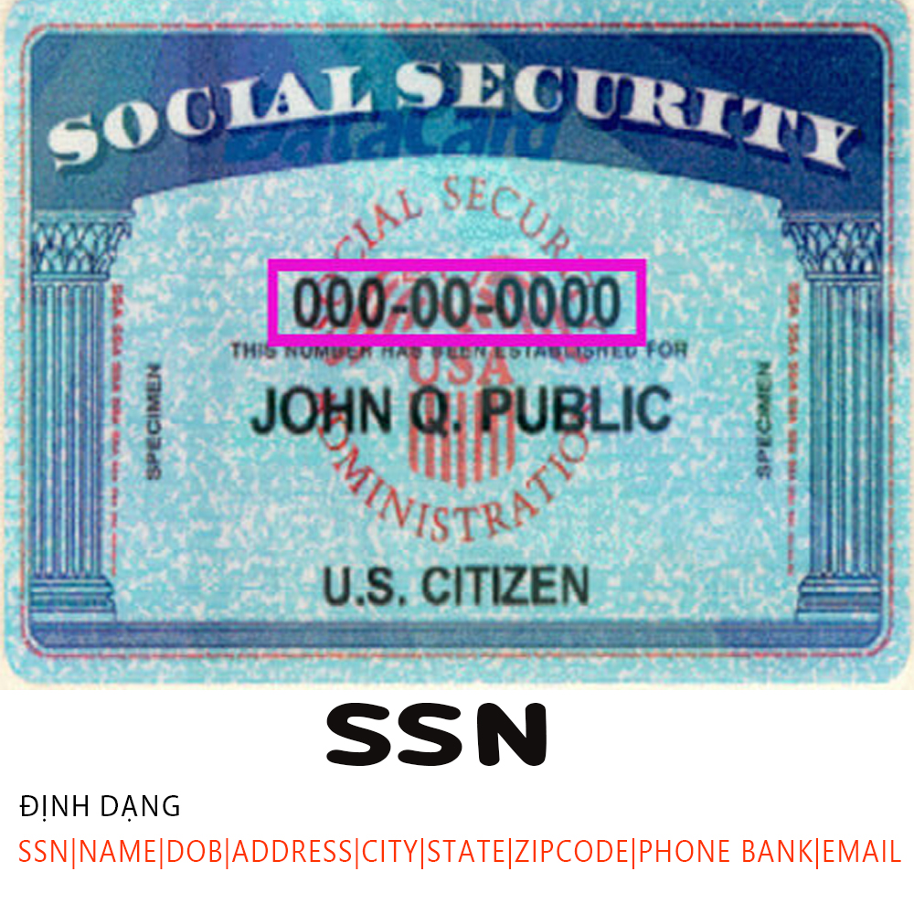 SSN Info US có DOB