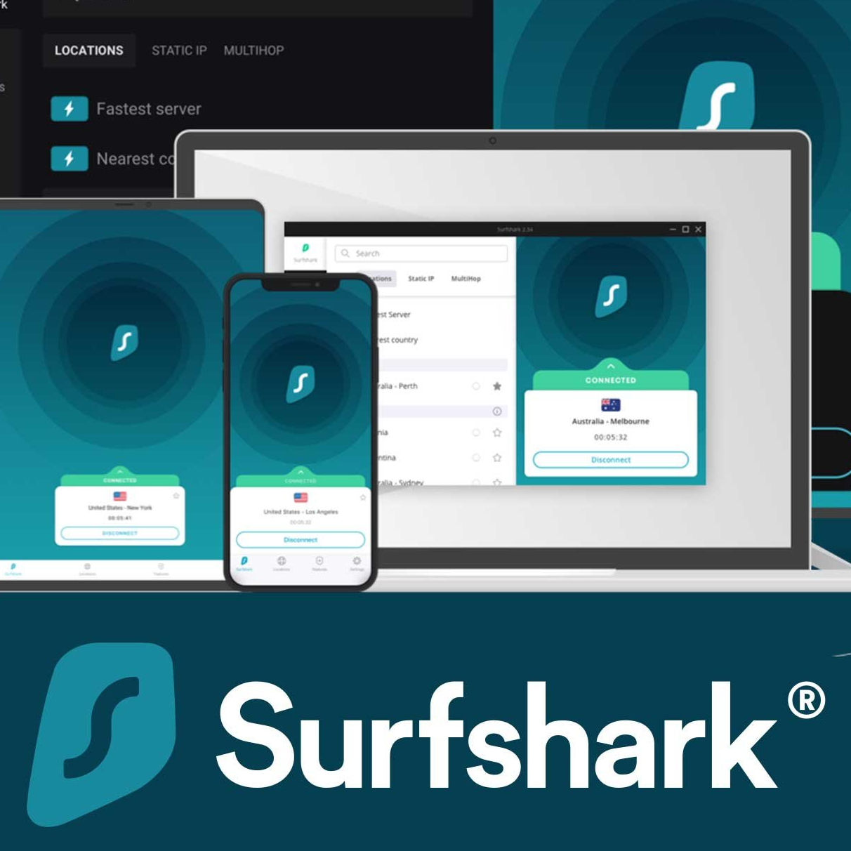 Surfshark - VPN 1 NĂM