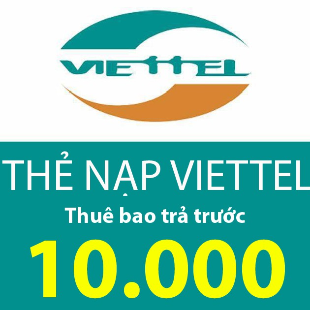 Thẻ Cào Điện Thoại Viettel 10K - Tạp Hóa Mmo